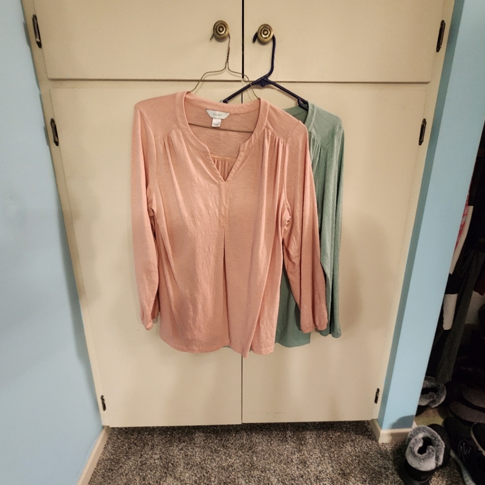 Christopher and Banks Peasant Style Blouses